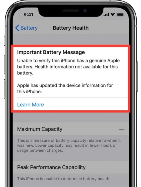 File:Important Battery Message - iPhone.png
