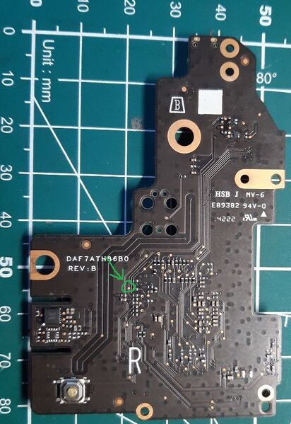 File:R Board REV B back - R1 test point.jpg