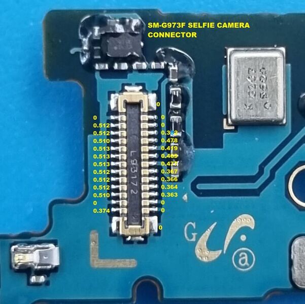 File:Galaxy S10 SELFIE CAMERA - Diode Mode Readings.jpg