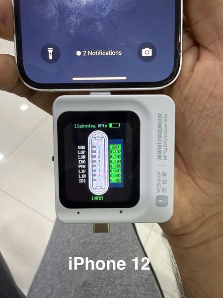 File:IPhone 12 Charging Port Diode Readings.jpg