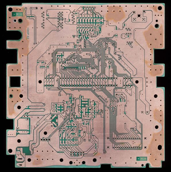 File:SNES SNSP-1CHIP-02 PAL BOTTOM STRIPPED PCB SCAN ATV.jpg