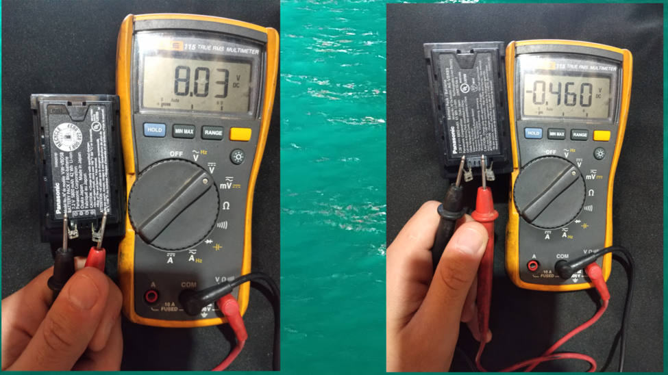 Testing dead Panasonic AG-VBR Battery